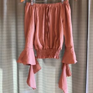 Off the shoulder blouse